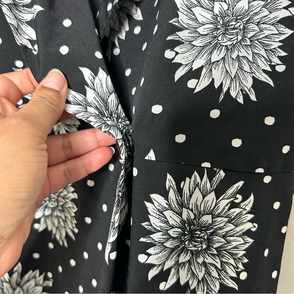 ASOS Black and White Patterned Jumpsuit - Picture 6 of 6